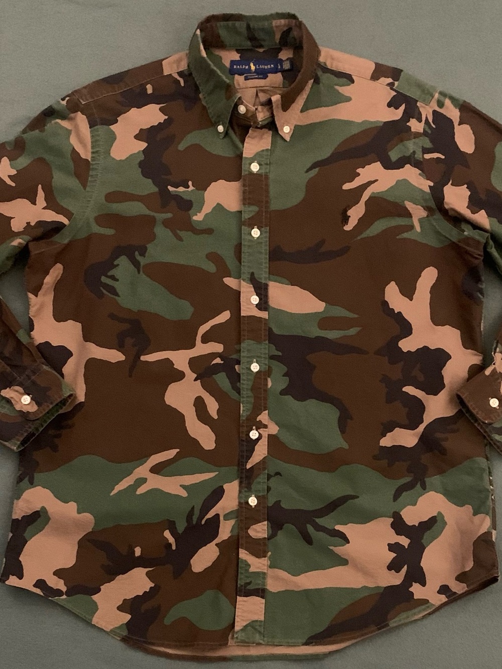 RALPH LAUREN LS Lined Heavy Cotton Classic Fit Outdoor Shirt - Picture 3 of 9